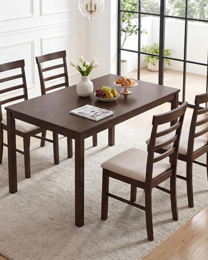 Giantex Wooden Dining Chairs Set of 4