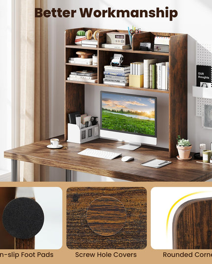 Giantex Desktop Bookshelf for Home Office