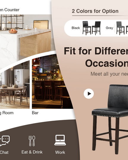 Giantex Bar Stools Set