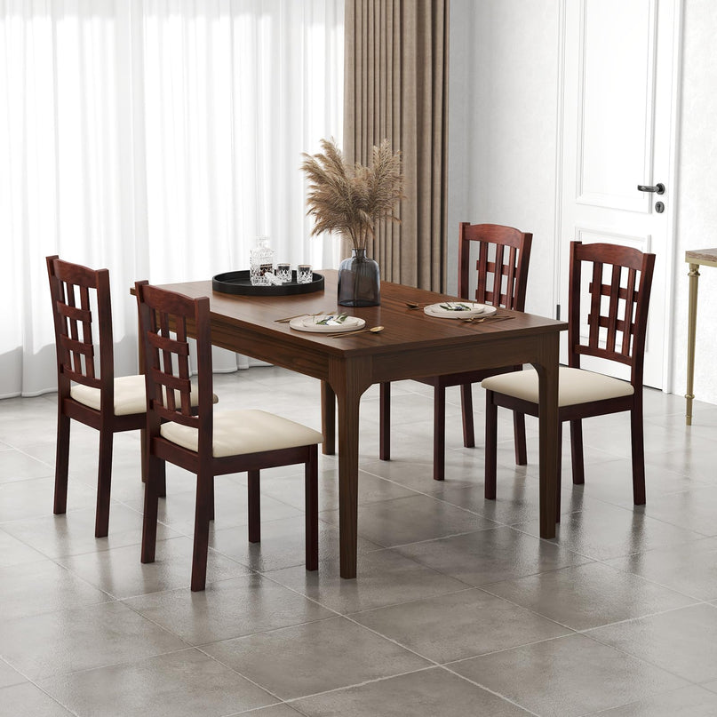 Giantex Wooden Dining Chairs Set of 2/4