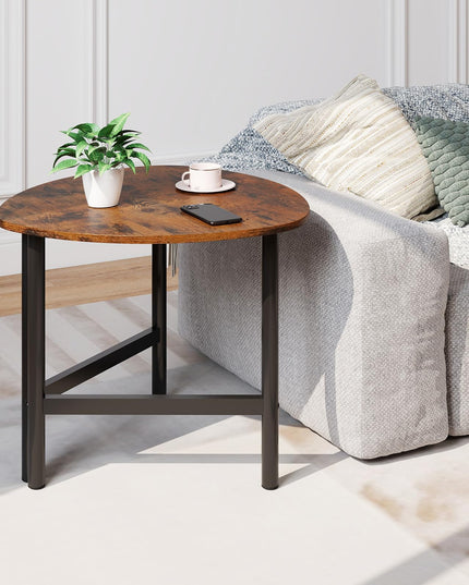 Giantex Triangle End Table | Small Coffee Table for Small Space Living Room