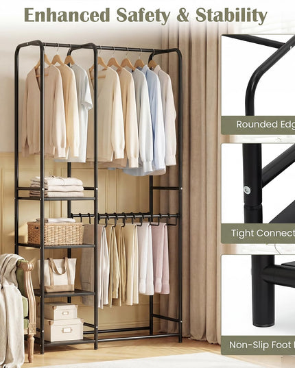 Giantex Clothes Rack with Pants Hangers