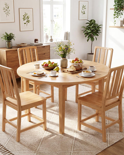 Giantex Natural Dining Room Chair for Living Room Restaurant