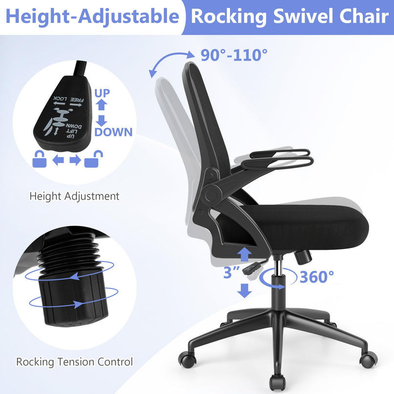 Giantex Mesh Office Chair Ergonomic Desk Chair