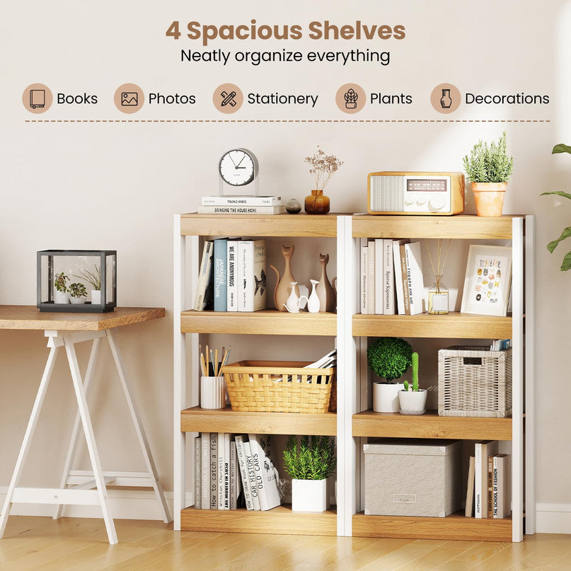 Giantex 4-Tier Bookshelf