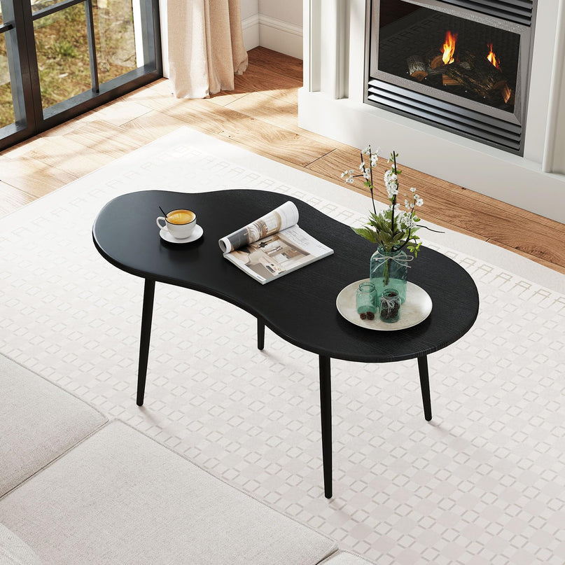 Giantex Cloud Coffee Table 39.5" Small Center Table