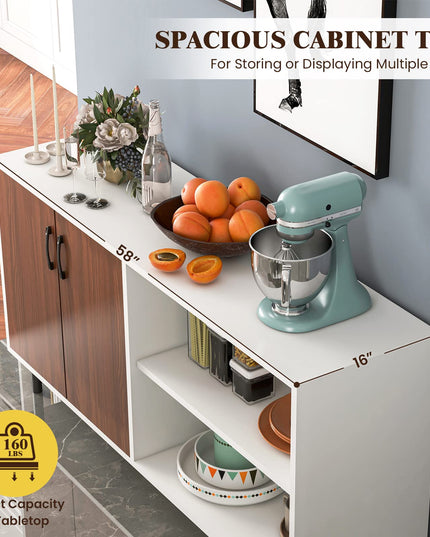 Giantex Buffet Sideboard, Modern Storage Cabinet