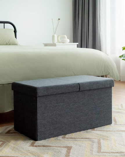Giantex Folding Storage Ottoman 30 Inches W/ Lift Top