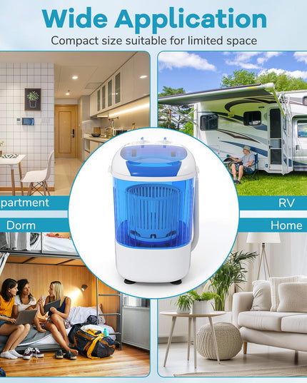 Giantex Portable Mini Washing Machine