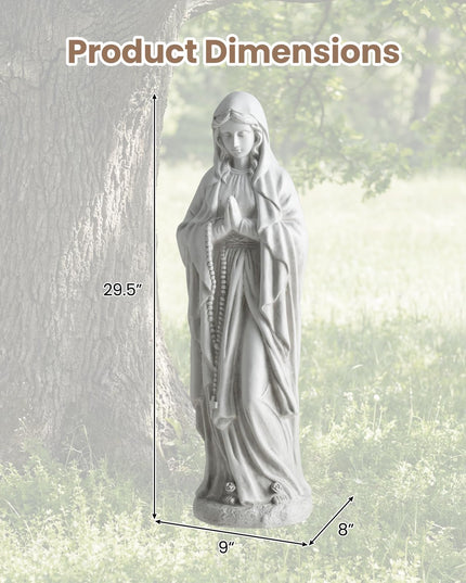 Giantex Virgin Mary Praying Statue 29.5"