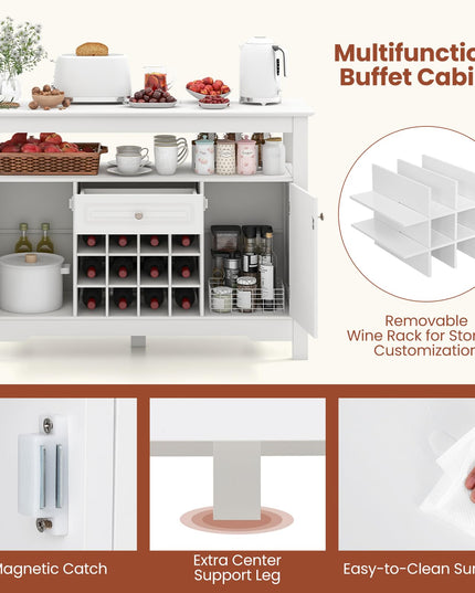 Giantex Bar Cabinet with Storage
