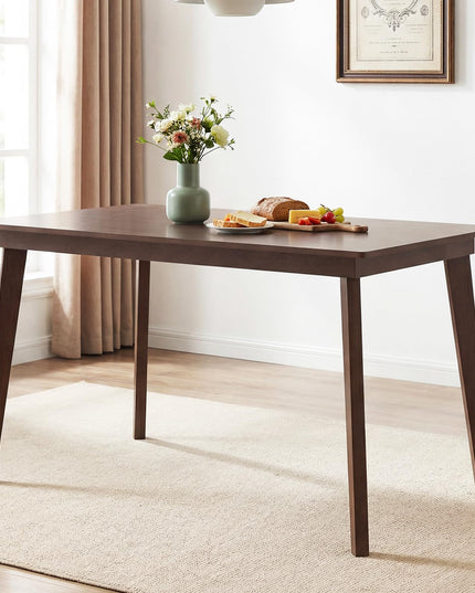 Giantex 48-Inches Dining Table for 4 Rectangular Wooden Kitchen Table