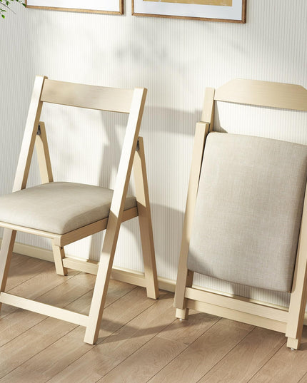 Giantex Folding Dining Chairs Set of 4