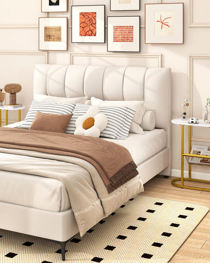 Giantex Oval Narrow Side Table Set of 2 Small End Table