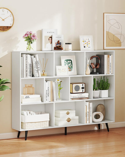 Giantex 10-Cube Bookcase (55" x 9.5" x 42")