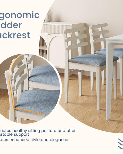 Giantex Wooden Dining Chairs Set