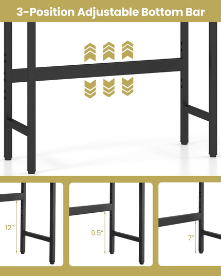 Giantex Over The Toilet Storage Cabinet - Toilet Shelf Rack with Anti-Tip Device