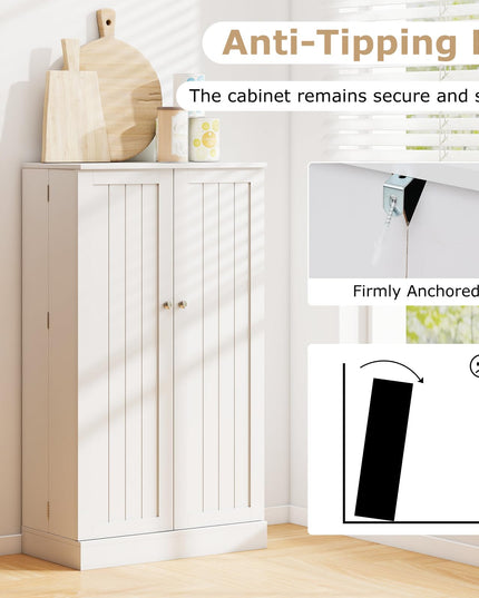 Giantex 41" Kitchen Pantry Cabinet