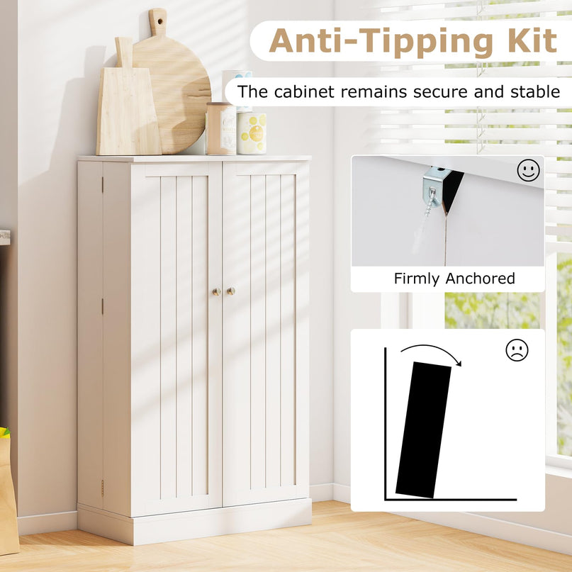 Giantex 41" Kitchen Pantry Cabinet