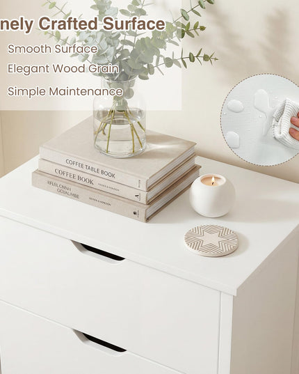 Meuble de rangement Giantex à 4 tiroirs profonds pour salon