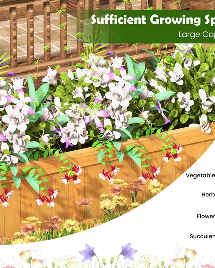Giantex 2 Pcs Raised Garden Bed