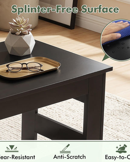 Giantex 31.5" Folding Coffee Table for Living Room