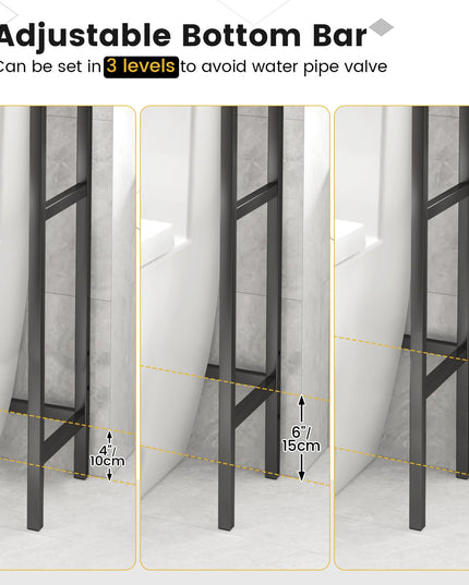 Giantex 3-Tier Over-The-Toilet Rack