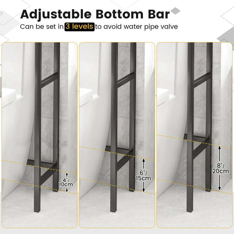 Giantex 3-Tier Over-The-Toilet Rack