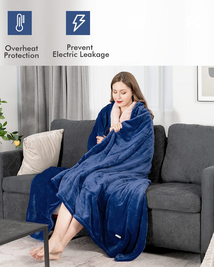 Giantex Electric Heated Throw Blanket
