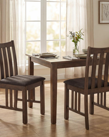 Giantex Rubber Wood Dining Chairs Set of 2/4