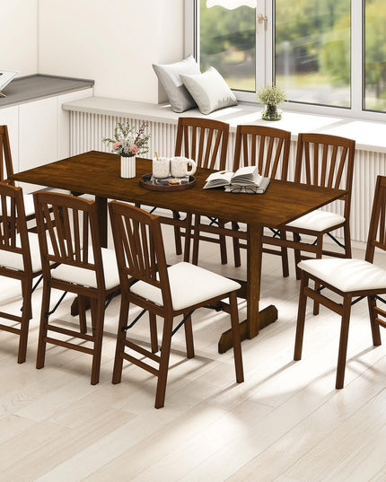 Giantex Table de Salle à Manger 180 cm pour 6-8 Personnes Grande Table de Cuisine