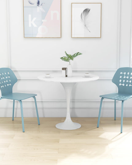 Giantex Metal Dining Chairs Set of 4
