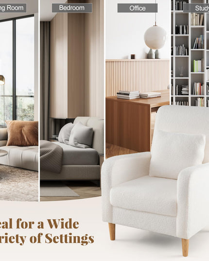 Giantex Modern Accent Chair set of 1/2