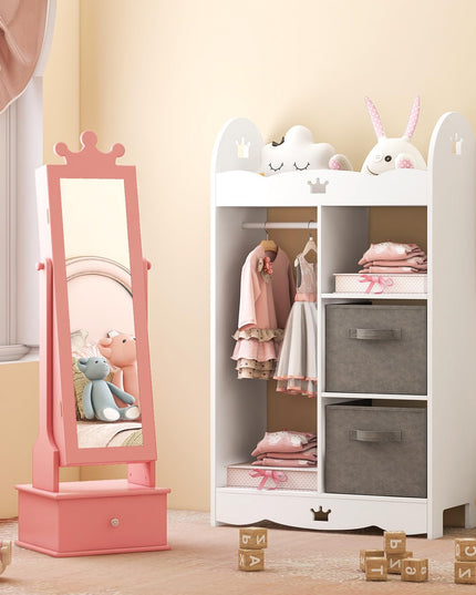 CHARMAID Jewelry Armoire Cabinet for Kids
