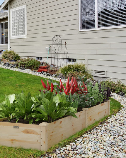Giantex Wooden Raised Garden Bed