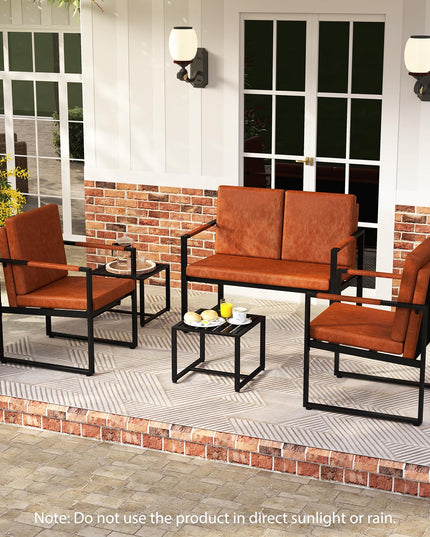 Giantex Indoor Square Side Tables for Living Room