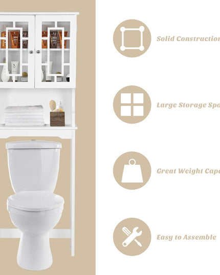 Giantex Over-The-Toilet Bathroom Storage Space