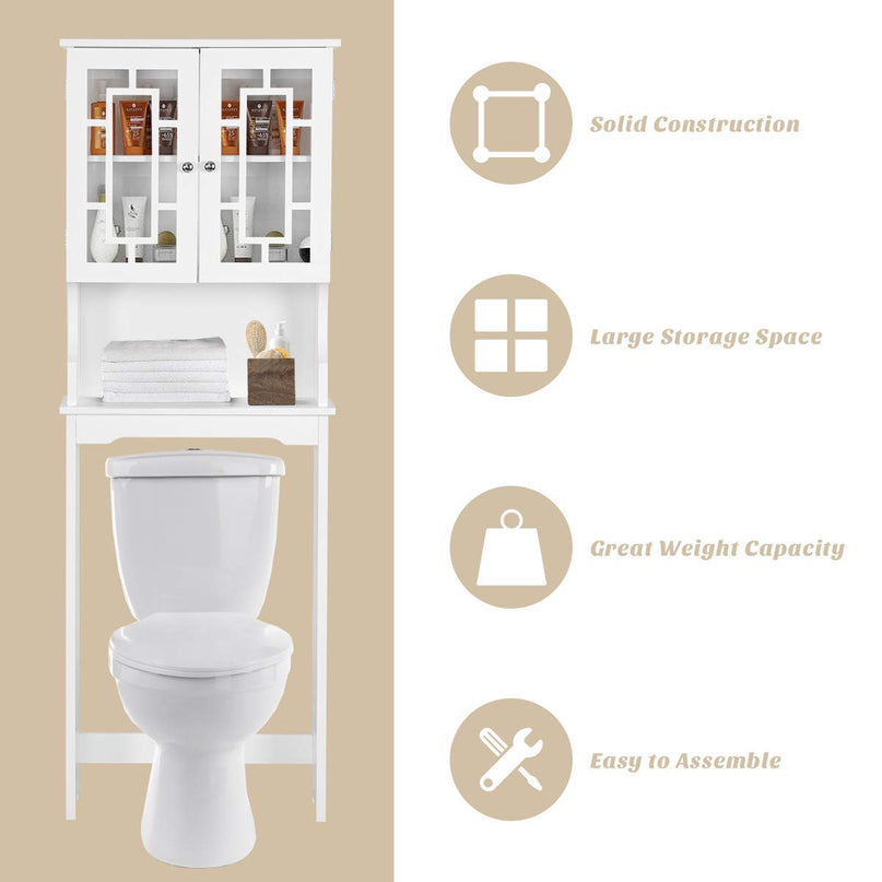 Giantex Over-The-Toilet Bathroom Storage Space