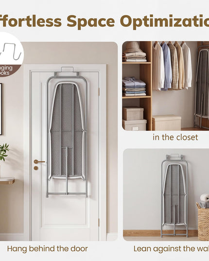 Giantex Over The Door Ironing Board  w/ Heavy-Duty Metal Frame & Cotton Cover for Laundry Room