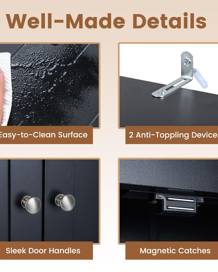 Giantex 31.5'' Over The Toilet Storage Cabinet
