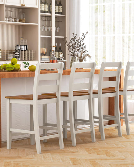 Giantex Counter Height Bar Stools Set