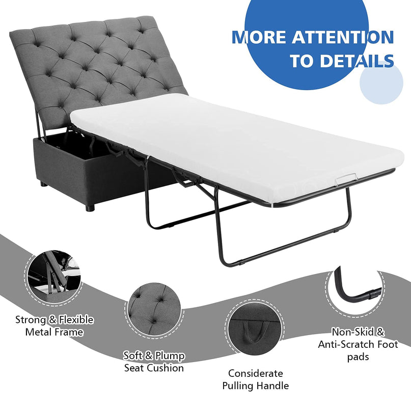 Giantex Ottoman Folding Bed