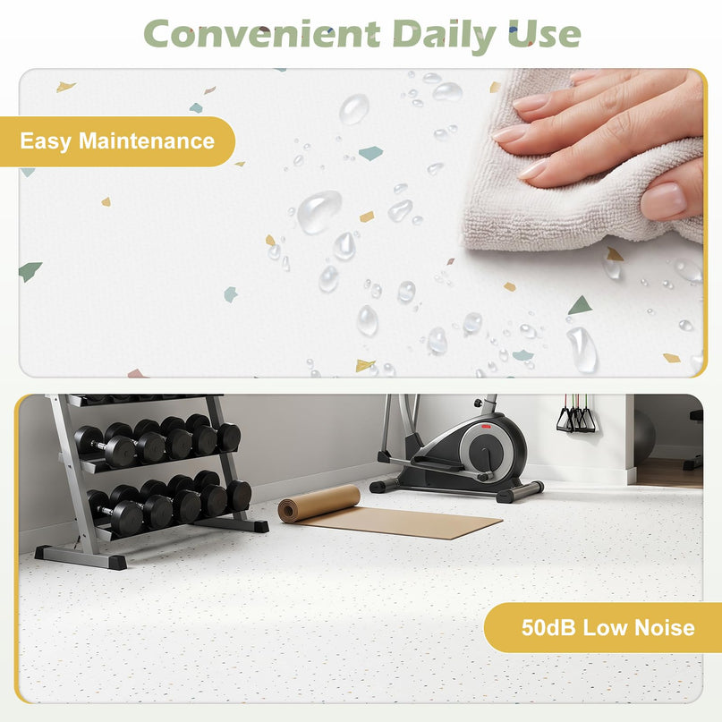 Giantex 0.4" Thick Non-Slip Interlocking EVA Foam Floor Tiles with Borders