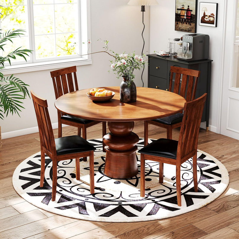 Giantex Wooden Dining Chairs Set of 2/4