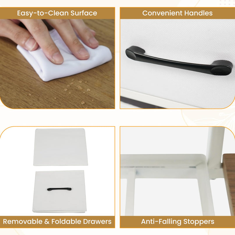 Giantex File Cabinet Printer Stand with Storage for Home Office Organization