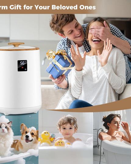 Giantex Towel Warmer Large Towel Heater with LED Display & Auto Shut Off