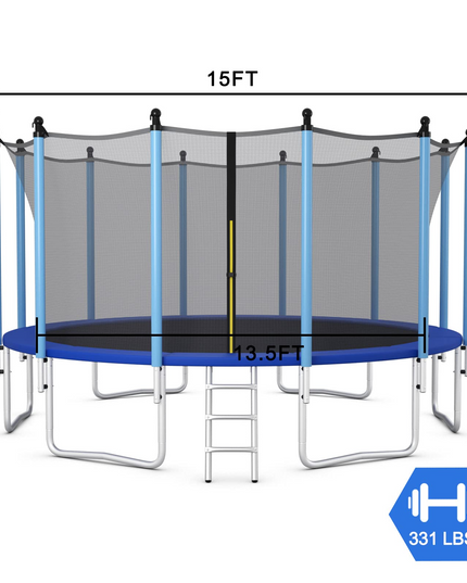 Giantex 15Ft  ASTM Certified Approved Recreational Trampolines