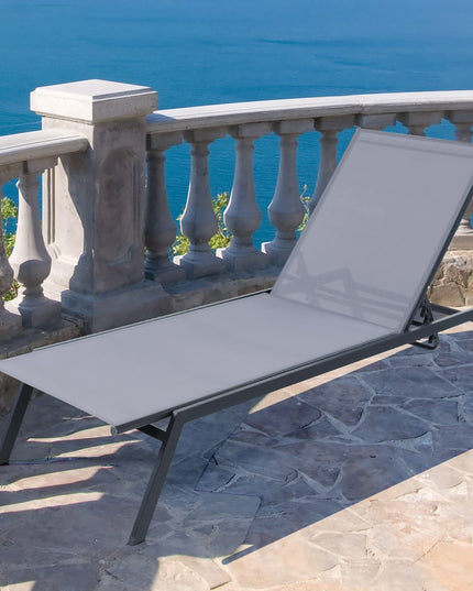 Giantex Patio Chaise Lounge Chair