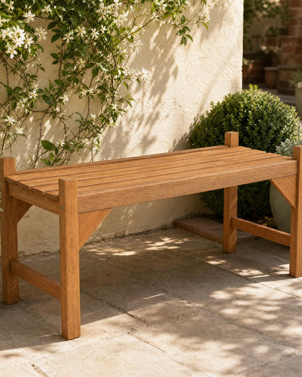 Giantex 40" Outdoor Benches Set of 1/2 2-Person Wood Patio Bench