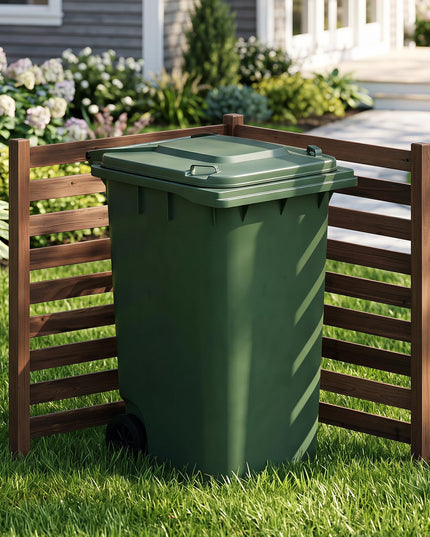 GIANTEX 2/3/4-Panel Outdoor Wood Privacy Screen Air Conditioner Fence